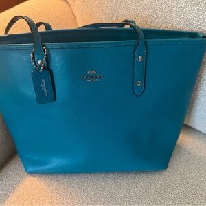 Coach Turquoise Leather PURSE